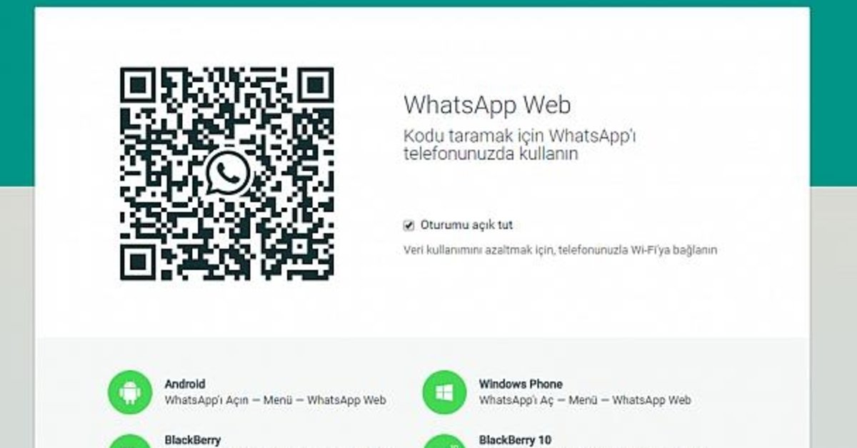 Whatsapp web girişi nasıl yapılır? Whatsapp web 2 bilgisayarda çalışır